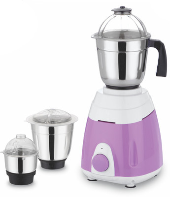 ORNET JAZZ 220 Mixer Grinder(VOILET, 3 Jars)
