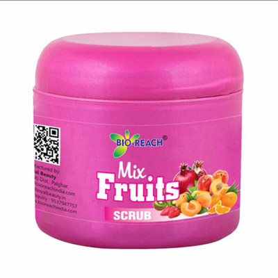 Bio Reach Mix Fruits Scrub For deep Cleaning dead Skin cells & Blackheads removal For Men & Women(All Skin Types) Scrub(200 ml)
Bio Reach Mix Fruits Scrub For deep Cleaning dead Skin cells & Blackheads removal For Men & Women(All Skin Types) Scrub(200 ml)
