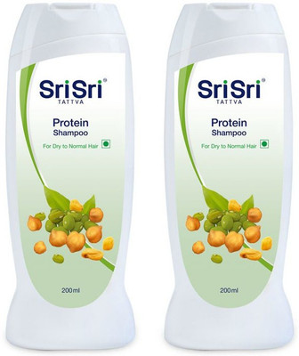 sri sri tattva Protein Shampoo - 200 ml (Pack of 2)(400 ml)