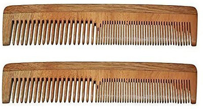 GLAN Hair Neem Wood Comb For Control Hair Fall, Set Of 2, Brown, 30 Gram, Pack Of 1
GLAN Hair Neem Wood Comb For Control Hair Fall, Set Of 2, Brown, 30 Gram, Pack Of 1