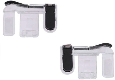 LIFEMUSIC Tranparent Mobile Phone Shooting Games Assistive Controller Phone Shooter Trigger Gamepad Gaming Accessory Kit(Transparent, Steel, For iOS, Android)
LIFEMUSIC Tranparent Mobile Phone Shooting Games Assistive Controller Phone Shooter Trigger Gamepad Gaming Accessory Kit(Transparent, Steel, For iOS, Android)