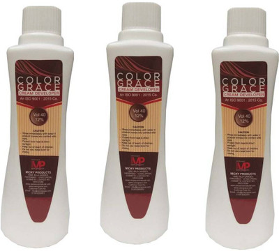 COLORGRACE HAIR COLOR CREAM DEVELOPER FOR MEN & WOMEN VOL 40 12% Hair Color pack of 3 (FOR ALL HAIR COLOR) Hair Color(FOR ALL HAIR COLOR)
COLORGRACE HAIR COLOR CREAM DEVELOPER FOR MEN & WOMEN VOL 40 12% Hair Color pack of 3 (FOR ALL HAIR COLOR) Hair Color(FOR ALL HAIR COLOR)