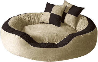 Hiputee Soft Velvet Reversible Round Brown Dog/Cat/Pet Bed Medium M Pet Bed(Brown, Cream)
Hiputee Soft Velvet Reversible Round Brown Dog/Cat/Pet Bed Medium M Pet Bed(Brown, Cream)