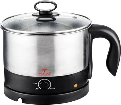 Frendz Forever EK-003 1.2 LTR. 600 Watt Electric Kettle(1.2 L, Silver, Black)
Frendz Forever EK-003 1.2 LTR. 600 Watt Electric Kettle(1.2 L, Silver, Black)