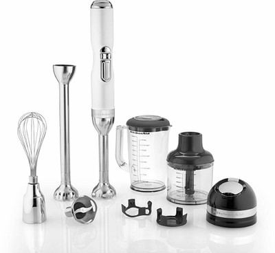 KitchenAid 5KHB3581DFP 180 W Hand Blender(Frosted Pearl)