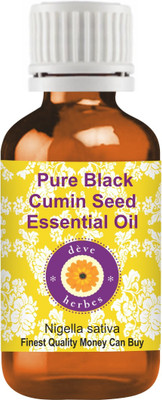 Deve Herbes Pure Black Cumin Seed Essential Oil (Nigella sativa) 100% Natural Therapeutic Grade Steam Distilled(5 ml)
Deve Herbes Pure Black Cumin Seed Essential Oil (Nigella sativa) 100% Natural Therapeutic Grade Steam Distilled(5 ml)