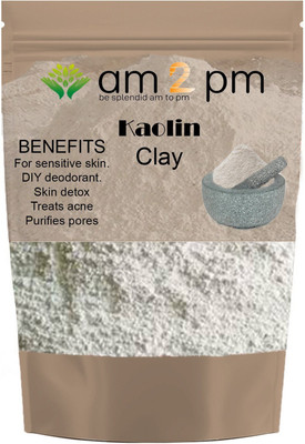 AM2PM 100% Pure White Kaolin Clay Powder(200 g)