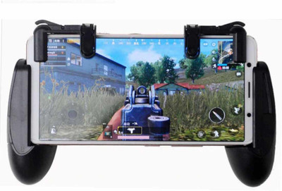 LIFEMUSIC Games Pubg Controller Mobile Game Trigger For Android, IOS L1 R1 Fire And Aim Button for Pubg Trigger Shooter Joystick Gamepad That Works with All Mobile Phones Gaming Accessory Kit(Multicolor, For Android, iOS) 
LIFEMUSIC Games Pubg Controller Mobile Game Trigger For Android, IOS L1 R1 Fire And Aim Button for Pubg Trigger Shooter Joystick Gamepad That Works with All Mobile Phones Gaming Accessory Kit(Multicolor, For Android, iOS)