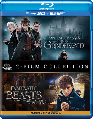 Fantastic Beasts 2 Movies Collection - Fantastic Beasts & Where to Find Them + Fantastic Beasts: The Crimes of Grindelwald (Blu-ray 3D & Blu-ray) (4-Disc Box Set)(3D Blu-ray English)
Fantastic Beasts 2 Movies Collection - Fantastic Beasts & Where to Find Them + Fantastic Beasts: The Crimes of Grindelwald (Blu-ray 3D & Blu-ray) (4-Disc Box Set)(3D Blu-ray English)