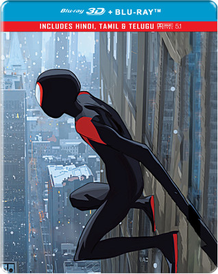 Spider-Man: Into the Spider-Verse (Steelbook) (Blu-ray 3D & Blu-ray) (2-Disc)(3D Blu-ray English)