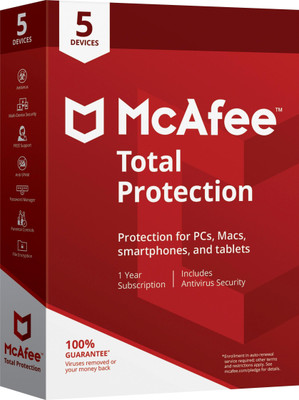 McAfee Total Security 5 User 1 Year(Voucher)