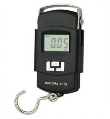 Gadget Tree 50Kg Portable Luggage Hanging Weight Machine Digital Weighing Scale(Black)
Gadget Tree 50Kg Portable Luggage Hanging Weight Machine Digital Weighing Scale(Black)