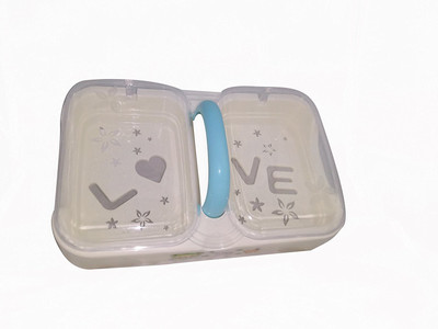 BEGMY Plastic Double Sealed Drain Soap Dish Tray Holder With Handle & Lid Cover(Transparent)
BEGMY Plastic Double Sealed Drain Soap Dish Tray Holder With Handle & Lid Cover(Transparent)