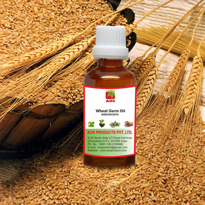 AOS Products 100% Pure Wheat Germ Oil(500 ml)