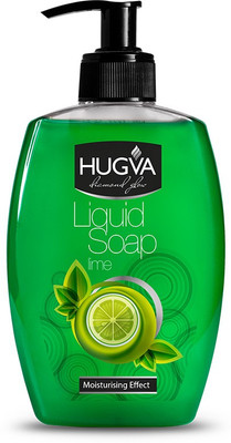 Hugva DIAMOND GLOW LIQUID SOAP LIME 400 ML(400 ml, Bottle)