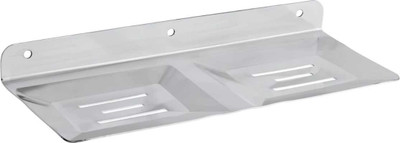 VR Smart Glossy Double Soap Dish(Silver)