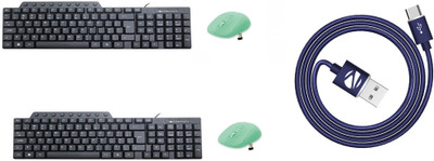 Zebronics zebro-mouse-keyboard-otg-2009 Combo Set