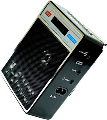 Fangtooth SL-413 Best Quality Sound Fm Radio Supports USB pen-drive, Aux Memory card FM Radio(Black)
Fangtooth SL-413 Best Quality Sound Fm Radio Supports USB pen-drive, Aux Memory card FM Radio(Black)