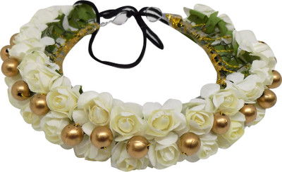 INAAYA Flower Hair Gajra For Wedding Occasions Use Perfect Hair Accessories For Women And Girls 15 Grams White Pack Of 1 Hair Accessory Set(White)
INAAYA Flower Hair Gajra For Wedding Occasions Use Perfect Hair Accessories For Women And Girls 15 Grams White Pack Of 1 Hair Accessory Set(White)