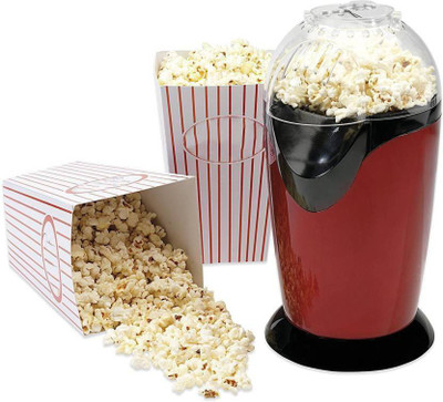 LALA LIFE Popcorn Machine Mini Household Eletric Popcorn Maker Silicone Popcorn Machine Hot Air Automatic 60 g Popcorn Maker(Black, Red)
LALA LIFE Popcorn Machine Mini Household Eletric Popcorn Maker Silicone Popcorn Machine Hot Air Automatic 60 g Popcorn Maker(Black, Red)