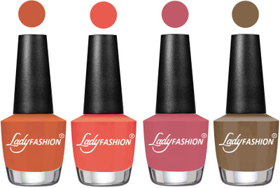 Lady Fashion UV Soak Off Nail Growth Gel Nail Polish Almond, Carrot, Nude Pink, Brown Beige(Pack of 4)
Lady Fashion UV Soak Off Nail Growth Gel Nail Polish Almond, Carrot, Nude Pink, Brown Beige(Pack of 4)