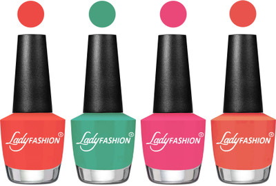 Lady Fashion UV Soak Off Nail Growth Gel Nail Polish Pumpkin, Green, Bright Pink, Carrot,(Pack of 4)
Lady Fashion UV Soak Off Nail Growth Gel Nail Polish Pumpkin, Green, Bright Pink, Carrot,(Pack of 4)