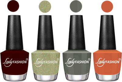 Lady Fashion UV Soak Off Nail Growth Gel Nail Polish Maroon, Aqua, Dark Grey,Almond(Pack of 4)
Lady Fashion UV Soak Off Nail Growth Gel Nail Polish Maroon, Aqua, Dark Grey,Almond(Pack of 4)