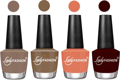 Lady Fashion UV Soak Off Nail Growth Gel Nail Polish Beige, Brown Beige, Coral, Plum(Pack of 4)
Lady Fashion UV Soak Off Nail Growth Gel Nail Polish Beige, Brown Beige, Coral, Plum(Pack of 4)