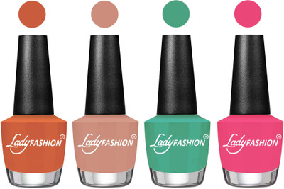 Lady Fashion UV Soak Off Nail Growth Gel Nail Polish Almond, Nude, Green, Bright Pink(Pack of 4)
Lady Fashion UV Soak Off Nail Growth Gel Nail Polish Almond, Nude, Green, Bright Pink(Pack of 4)