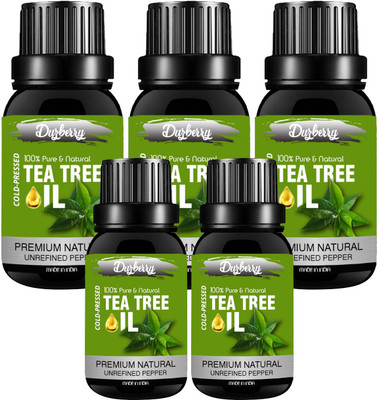 duzberry Tea Tree Essential Oil - 100% Pure & undiluted - Natural way for Skin, Hair and Acne care 30 ML Pack of 5 (150 ml)(30 ml)
duzberry Tea Tree Essential Oil - 100% Pure & undiluted - Natural way for Skin, Hair and Acne care 30 ML Pack of 5 (150 ml)(30 ml)
