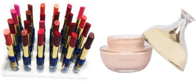 Miss Boss cinema Waterproof Lipstick Set Of 24, glam poreless oil free foundation combo(Set of 2)
Miss Boss cinema Waterproof Lipstick Set Of 24, glam poreless oil free foundation combo(Set of 2)