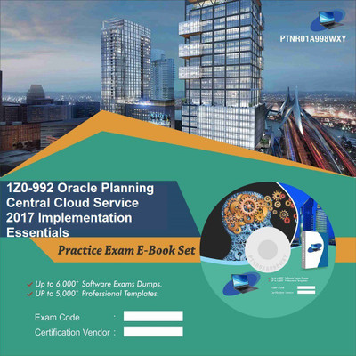 PTNR01A998WXY 1Z0-992 Oracle Planning Central Cloud Service 2017 Implementation Essentials Practice Exam E-Book Set(DVD)
PTNR01A998WXY 1Z0-992 Oracle Planning Central Cloud Service 2017 Implementation Essentials Practice Exam E-Book Set(DVD)