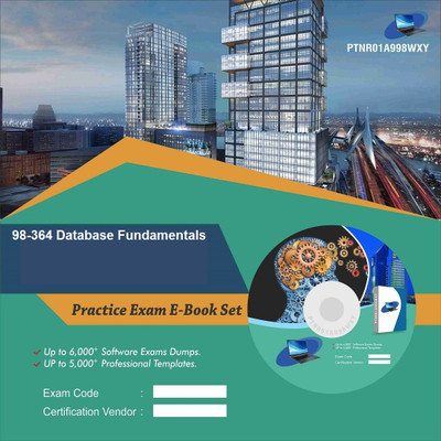 PTNR01A998WXY 98-364 Database Fundamentals Practice Exam E-Book Set(DVD)
PTNR01A998WXY 98-364 Database Fundamentals Practice Exam E-Book Set(DVD)