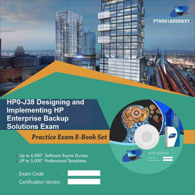 PTNR01A998WXY HP0-J38 Designing and Implementing HP Enterprise Backup Solutions Exam Practice Exam E-Book Set(DVD)
PTNR01A998WXY HP0-J38 Designing and Implementing HP Enterprise Backup Solutions Exam Practice Exam E-Book Set(DVD)