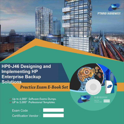 PTNR01A998WXY HP0-J46 Designing and Implementing HP Enterprise Backup Solutions Practice Exam E-Book Set(DVD)
PTNR01A998WXY HP0-J46 Designing and Implementing HP Enterprise Backup Solutions Practice Exam E-Book Set(DVD)
