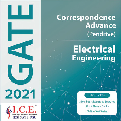 ICE GATE Electrical Engineering (Video Lectures+Test Series+Study Material) - USB Course - 2021(pendrive)
ICE GATE Electrical Engineering (Video Lectures+Test Series+Study Material) - USB Course - 2021(pendrive)