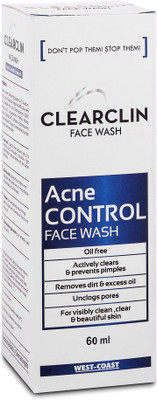 West Coast Clearclin Acne Control Facewash 60ml Face Wash(60 ml)