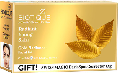 Biotique Gold Radiance Facial Kit 65 g(Set of 6)