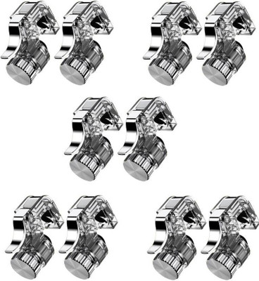ROQ SET OF 5 Metal Gamepad Big Trigger Fire Button Aim Key For Pubg Controller For Android & iSO Joystick(Silver, For Mac OS)
ROQ SET OF 5 Metal Gamepad Big Trigger Fire Button Aim Key For Pubg Controller For Android & iSO Joystick(Silver, For Mac OS)