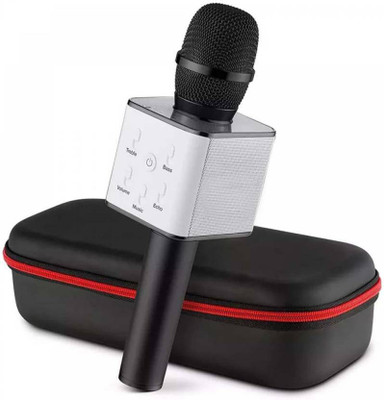 Holiday Q7 Handheld Wireless Bluetooth Karaoke Singing Mic Speaker Player Microphone Wireless Microphone(Color send as per availability)
Holiday Q7 Handheld Wireless Bluetooth Karaoke Singing Mic Speaker Player Microphone Wireless Microphone(Color send as per availability)