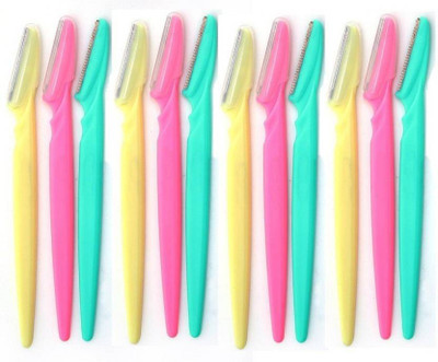 CartKing Set of 12 Pcs Eyebrow, Neck, Face, Upper Lips as well as Unnecessary Hairs Elsewhere Shaping Trimmer Shaper Shaver Disposable Razor Tool (Pack of 12)(Pack of 12)
CartKing Set of 12 Pcs Eyebrow, Neck, Face, Upper Lips as well as Unnecessary Hairs Elsewhere Shaping Trimmer Shaper Shaver Disposable Razor Tool (Pack of 12)(Pack of 12)