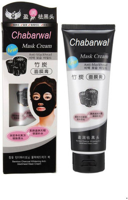 CHABARWAL CHARCOAL MASK CREAM FOR FACE(130 ml)