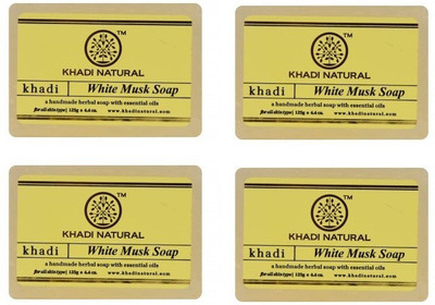 Khadi Natural Organic White Musk soap(500)