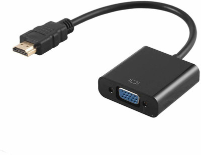 Adnet HDMI to VGA HDMI Adapter(Compatible with Computer,TV,Projector, Black, Sync and Charge Cable)
Adnet HDMI to VGA HDMI Adapter(Compatible with Computer,TV,Projector, Black, Sync and Charge Cable)