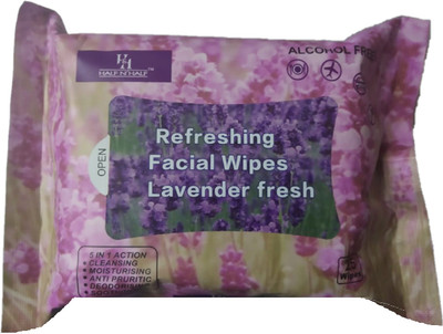 Half N Half WET- Face Cleanser/Cleaning Wipes For Men & Women- MultiFlavour (Pack of 25)(Pack of 25)
Half N Half WET- Face Cleanser/Cleaning Wipes For Men & Women- MultiFlavour (Pack of 25)(Pack of 25)