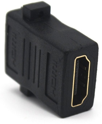 Fangtooth HDMI Female to Female Screw Lock Panel Mount Adapter Connector Extender Gaming Adapter(Black, For Xbox One, PS3, PS4, PC, X-box 360)
Fangtooth HDMI Female to Female Screw Lock Panel Mount Adapter Connector Extender Gaming Adapter(Black, For Xbox One, PS3, PS4, PC, X-box 360)
