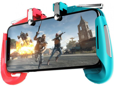 LIFEMUSIC Gamepad and Trigger Joystick Fire Buttons L1 R1 Trigger Mobile Game Controller Gaming Gaming Accessory Kit Joystick(Sky Blue+ Orange, For Wii)
LIFEMUSIC Gamepad and Trigger Joystick Fire Buttons L1 R1 Trigger Mobile Game Controller Gaming Gaming Accessory Kit Joystick(Sky Blue+ Orange, For Wii)