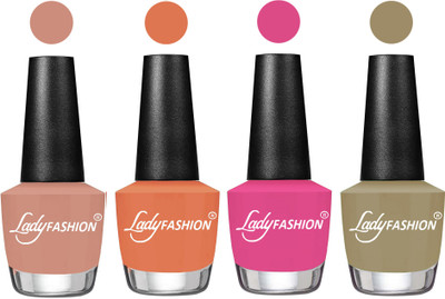 Lady Fashion Most Alluring High Gloss Effect Matte Nail Polish Combo ( Set of 4 ) Nude , Flirty Nude, Magenta, Nude Flair(Pack of 4)
Lady Fashion Most Alluring High Gloss Effect Matte Nail Polish Combo ( Set of 4 ) Nude , Flirty Nude, Magenta, Nude Flair(Pack of 4)
