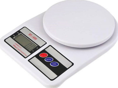 ZIORK Kitchen Digital Weighing Scale Upto 10Kg With Batteries (SF-400) Weighing Scale(White)
ZIORK Kitchen Digital Weighing Scale Upto 10Kg With Batteries (SF-400) Weighing Scale(White)