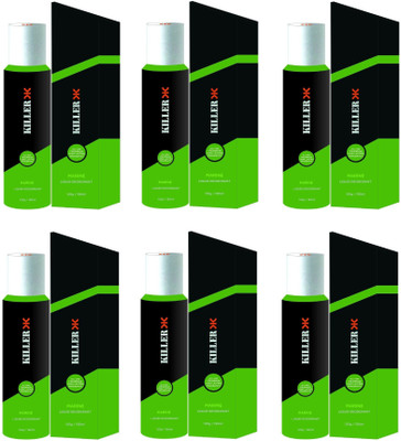 Killer Marine Liquid Deodorant 150ML Each (Pack of 6) Deodorant Spray - For Men & Women(900 ml, Pack of 6)
Killer Marine Liquid Deodorant 150ML Each (Pack of 6) Deodorant Spray - For Men & Women(900 ml, Pack of 6)